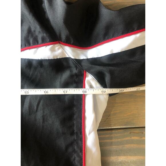 St. John’s Bay SJB Active Petite jacket red/white/black women's size M - Picture 4 of 6